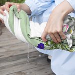 Personalized Teachers Plant Seeds That Grow Forever Beach Towel with 1-6 Birth Flowers Super Absorbent Teacher’s Day Appreciation Gift for Teacher