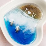 Personalized Sea Turtles Beach Heart Ceramic Ring Dish with Initials and Turtle Earrings Wedding Engagement Valentine's Day Gift for Women