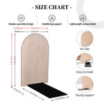 Personalized Every Child Matters Cartoon Dots Rainbow Heavy Duty Wooden Bookends with Name 1 Pair Appreciation Back to School Gift for Teacher