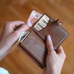 Personalized I'm Keeping You Forever Yours Holding Hands Wallet Card with Names Anniversary Birthday Gift for Couple