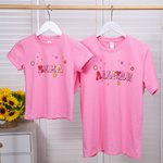 Personalised American Sign Language 100% Cotton Kids Adult T-Shirt with Name Deaf Pride Gift for Hearing Impairment ASL Interpreter