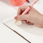 Matita con fiocco personalizzata Insegnante A5 Taccuino foderato in pelle con nome Apprezzamento dell'insegnante Regalo di ritorno a scuola per l'inse