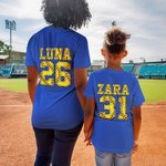 Personalisierte Softball 100% Baumwolle Unisex Kind Erwachsene T-Shirt mit Namen und Nummer Geburtstag Spieltag Geschenk für Softball Sportliebhaber