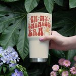 Personalizzato In My Engaged Era Future Mrs 30oz nome Tumbler con cannuccia e spazzola Engagement Bridal Shower Bachelorette Party Gift per le donne