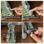 Portal Aventurero Personalizado Soporte LED Ajustable para Auriculares y Mando con Nombre Accesorio de Escritorio Regalo de Cumpleaños para Amantes de los Juegos