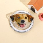Personalized Cute Pet Portrait Phone Grip Holder Cell Phone Accessories Birthday Gift for Pet Lovers