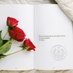 Tampon d'Enveloppe Personnalisé avec Nom Texte Date Cachet Floral pour Livre Cadeau Anniversaire Remerciement pour Enseignant Amoureux de Lecture Chat