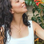 Personalized Dragonfly Necklace with Name Minimalist Jewellery Birthday Memorial Gift for Women Girls Dragonfly Lovers