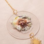 Personalized Moon and Sun Crystal Suncatcher with Photo and Text for Window Hanging Home Decor Birthday Housewarming Memorial Gift for Family Friend