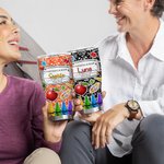 Gepersonaliseerd Kleurrijk Compositieboek Appelkrijt Ontwerp 30oz Geïsoleerde Tumbler met Naam en Rietje Terug naar School Waarderingsgeschenk voor Le