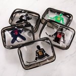 Personalized Hockey Athlete Character Clear Snack Bag with Name and Number Birthday Sport Accessories Gift for Hockey Lover