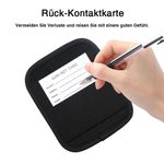 Personalisierte Cartoon-Figur Koffergriff-Hülle mit Namen und Kontaktkarte „Travel IS MY THERAPY“  Reisezubehör Geschenk für Urlaubliebhaber