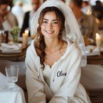 Henkilökohtainen Mrs Bride Zip Up huppari Glitter nimi ja päivämäärä häät Bridal Shower lahja morsian