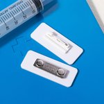 Personalized Cute Tooth Design Dentist Name Badge with Text Birthday Appreciation Gift for Dental Staff