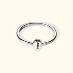 Henkilökohtainen Yksinkertainen kaiverrettu Celtic Zodiac syntymäpuu puu rengas puu Totem korut syntymäpäivälahja naisille miehille