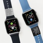 Étiquette d'Alerte Médicale Personnalisée avec Texte Accessoire pour Bracelet de Montre Smartwatch Cadeau de Sport pour Coureur Athlétique Grimpeur