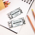 Personalizzato Glitter matita pastello taccuino Tumbler nome piastra coperchio accessori per Stanley Tumbler giorno dell'insegnante regalo di apprezza