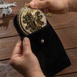 Personlig graverad Cthulhu Dice Spinner med namn Födelsedag Brädspel RPG Bordsfest Present för Cthulhu-älskare