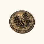 Personlig graverad Cthulhu Dice Spinner med namn Födelsedag Brädspel RPG Bordsfest Present för Cthulhu-älskare
