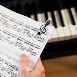 Personalised Piano Music Notation Sheet Holder Music Clip Ruler Set of 4 Accessories Birthday Gift for Music Lovers Students