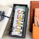 Personalizzato con lettere ispirate a una matita e nome da 20 once, tumbler con cannuccia e spazzola per la pulizia Regalo di apprezzamento per l'inse