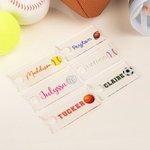 Personalized Acrylic Football Baseball Name Plate Tag for Stanley Tumbler Accessory Birthday Gift for Sports Lovers