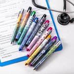 Personalized Glitter Medical Portable LED Pen Light with Name and Title Appreciation Birthday Gift for Doctor Nurse Medical Staff