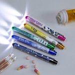 Personalized Glitter Medical Portable LED Pen Light with Name and Title Appreciation Birthday Gift for Doctor Nurse Medical Staff