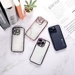 Personalized Minimalism TPU Name Cell Phone Case for iPhone with Heart Birthday Gift for Women Men