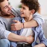 Personligt justerbart armband med 1-4 barns namn Födelsedagspresent till man pappa