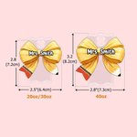 Personalized Pencil Coquette Bow Tumbler Name Tag Plate Acrylic Lid Topper Accessory for Stanley Appreciation Back to School Gift for Teacher