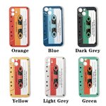 Personalized Retro Nostalgic Mixtape Phone Case for iPhone with Name Birthday Gift for Girlfriend Boyfriend