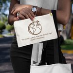 Personalised Multicolour World Map Canvas Travel Makeup Bag Document Holder with Name Travel Vacation Birthday Gift for Women