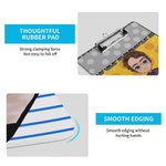 Personalised Pencil Cartoon Character Design Portable Clipboard with Name A4 Letter Size Teacher's Day Back to School Gift for Teacher