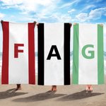 Personalizzato iniziale Super assorbente ad asciugatura rapida morbido asciugamano da spiaggia a strisce viaggio essenziale festa d'estate regalo di compleanno per la famiglia amico