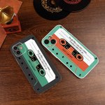 Personalized Retro Nostalgic Mixtape Phone Case for iPhone with Name Birthday Gift for Girlfriend Boyfriend