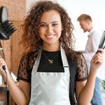 Gepersonaliseerde holle kapper geboorte bloem ketting met geboortesteen minimalistische sieraden verjaardag waardering cadeau voor kappers kappers lie