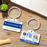 Carte d'Identité Personnalisée avec Photo Texte Accessoire en Acrylique Cadeau Propriétaire Animal de Compagnie