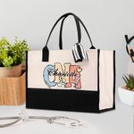 Sac à Main Personnalisé avec Nom et Titre pour Éléments Médicaux Cadeau Anniversaire pour Infirmière Médecin