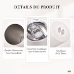 Gobelet de Stéthoscope Personnalisé avec Bouquet de Fleurs et Nom Cadeau d'Anniversaire pour Infirmière et Médecin