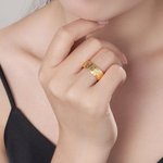 Gepersonaliseerde gegraveerde schets tekening foto huisdier portret gehamerd ring met tekst verjaardag Memorial Gift voor vrouwen huisdier liefhebbers