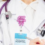 Personalized Pink Glitter Bow Knot Name Badge Reel Appreciation Graduation Gift for Nurse Doctor Office Worker