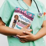 Personalised Cartoon Nurse Character Portable Clipboard with Name Nurse Week Appreciation Gift for for Nurse Medical Student