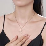 Personalised Dainty Fairy Minimalist Name Necklace Birthday Encouragement Gift for Peter Pan Lover Girl Women