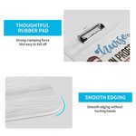 Personalised Cartoon Nurse Character Portable Clipboard with Name Nurse Week Appreciation Gift for for Nurse Medical Student