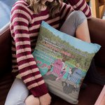 Gepersonaliseerd Love You Turn Back The Clock Sunrise Summer Holiday Kussenovertrek Valentijnsdag Cadeau Home Decoration