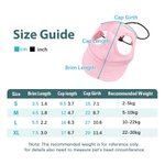 Personalized Multiple Sizes Adjustable Dog Sun Hat Baseball Cap with Embroidered Name and Ear Hole Gift for Pet Lovers