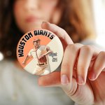 Personalised Two-tone Sport Team Photo Pin Button Badge with Name and Number Set of 5 Olympic Games Team Gift for Sport Lovers