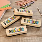 Effaceur de tableau noir graffiti personnalisé avec 2 stylos marqueurs Appréciation Cadeau de rentrée pour professeur