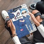 Personalized Cartoon Medical Tools Hanging Clipboard with Low Profile Clip Graduation Appreciation Gift for Nurse Doctor Medical Student